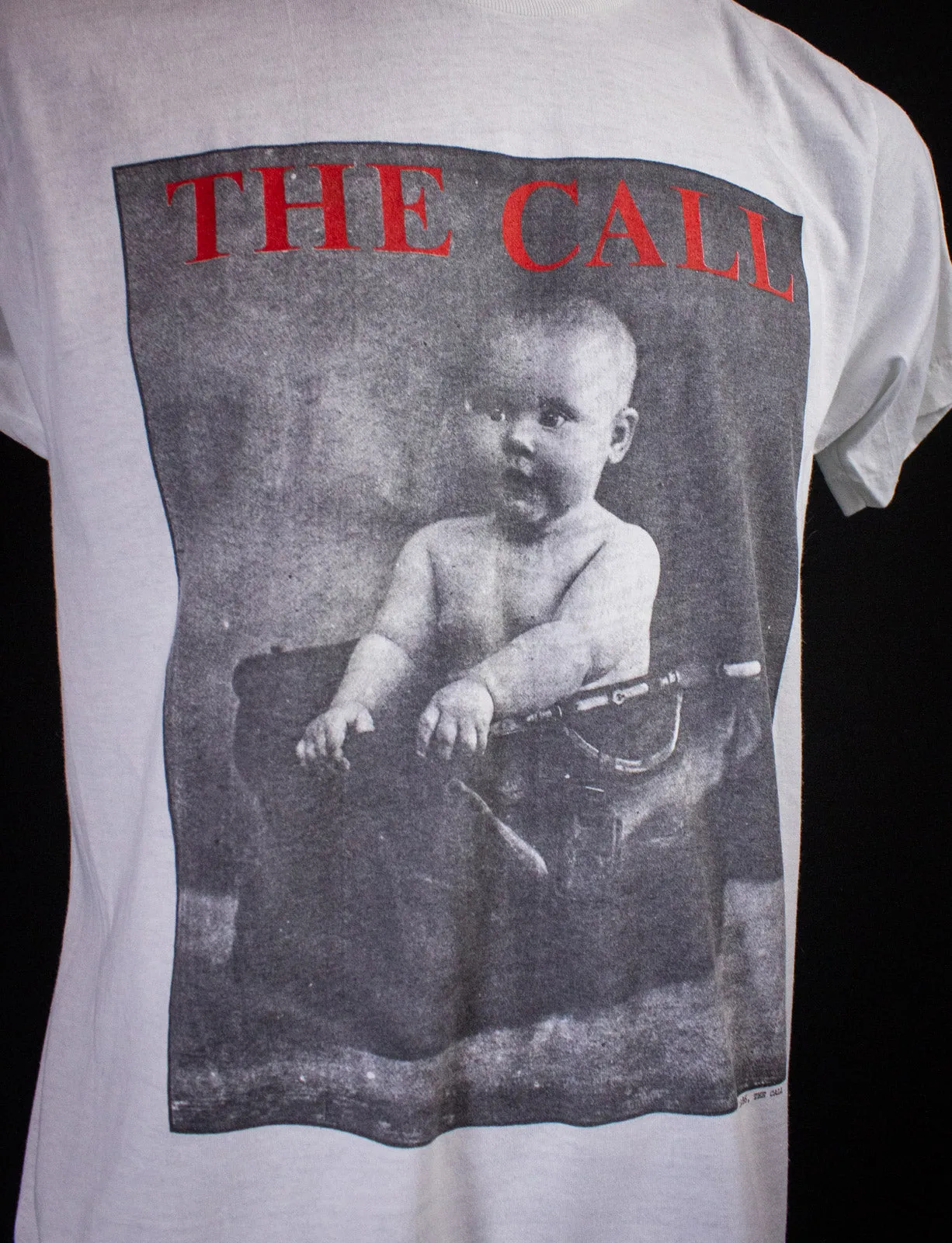 Vintage The Call Reconciled Tour Concert T Shirt 1986 White Medium