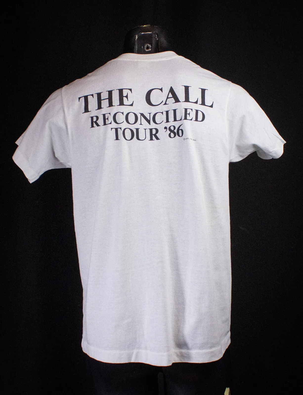 Vintage The Call Reconciled Tour Concert T Shirt 1986 White Medium