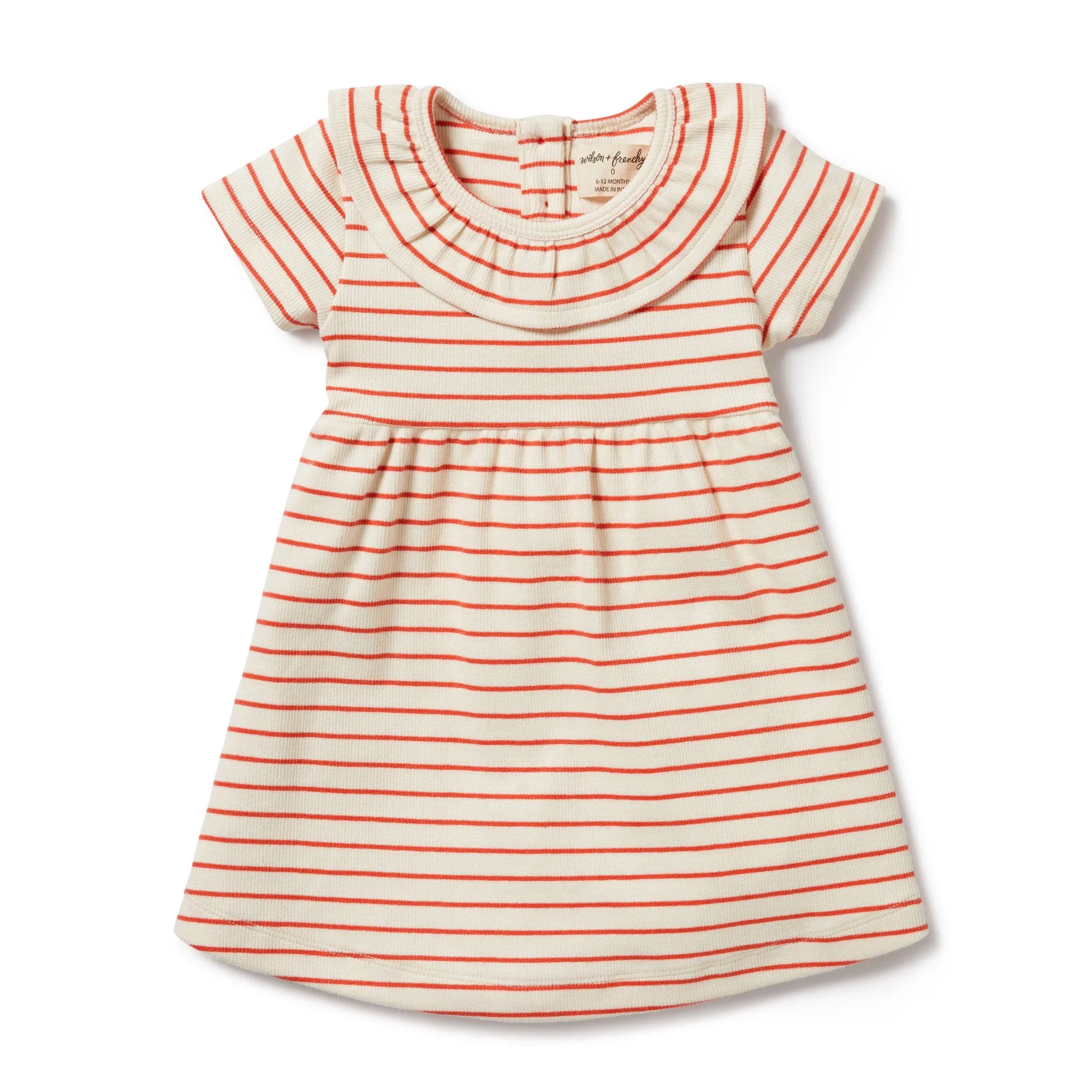 Wilson & Frenchy | Petit Rouge Organic Ruffle Dress