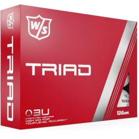 Wilson Staff Triad Golf Balls