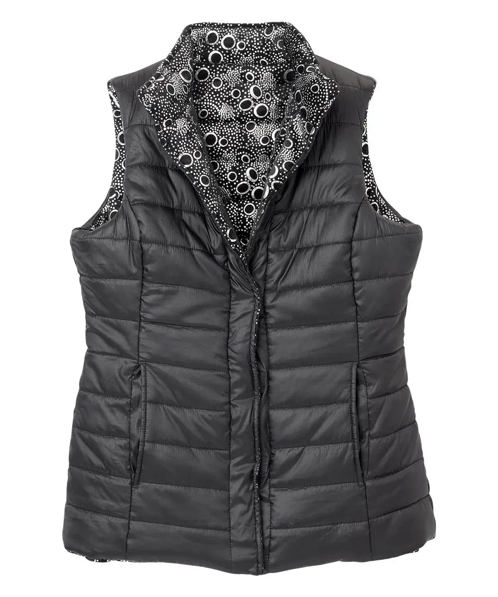 Women’s Reversible Front Vest with Magnetic Closure