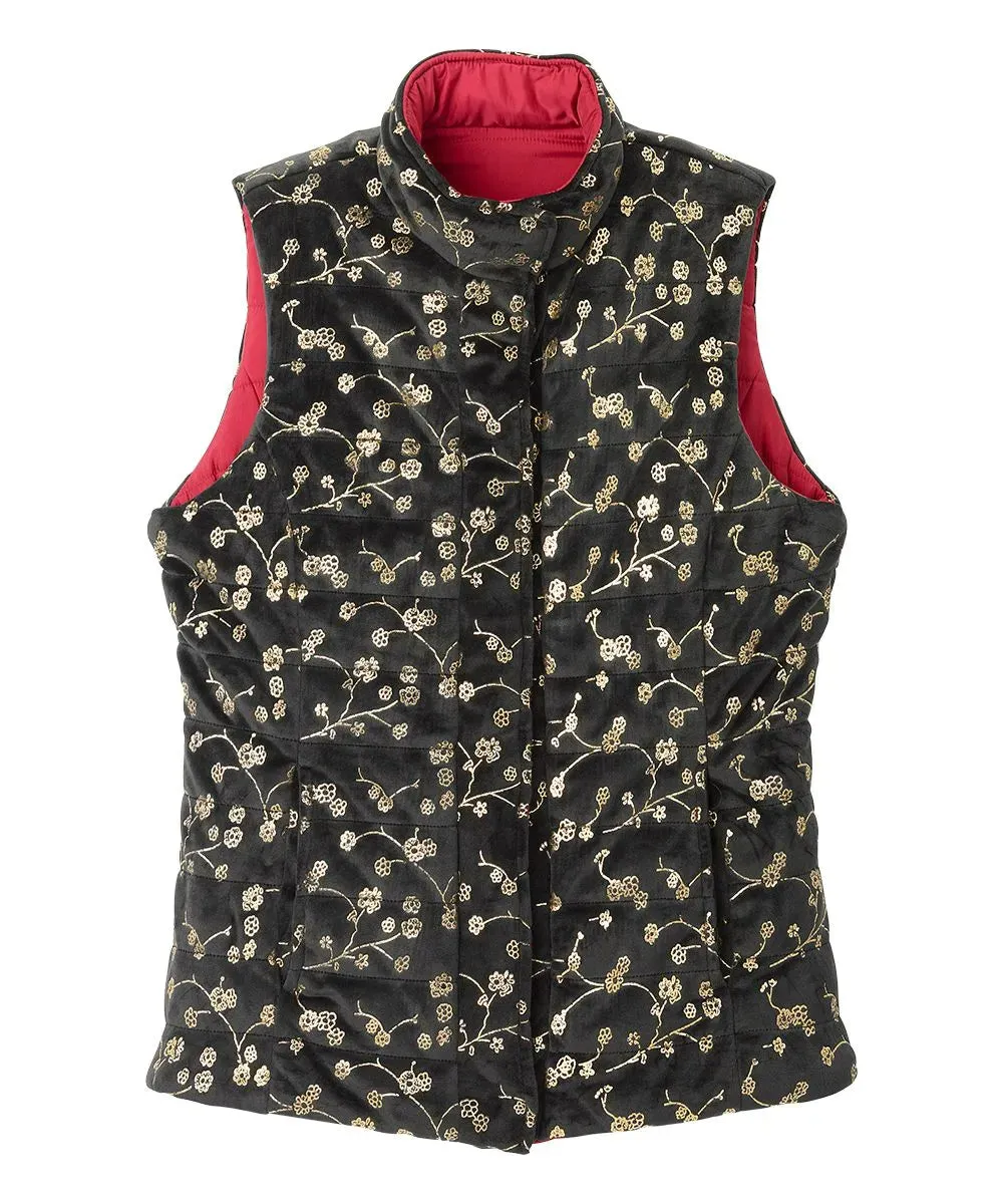 Women’s Reversible Front Vest with Magnetic Closure