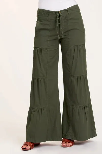 XCVI Terraced Wide Leg Pants