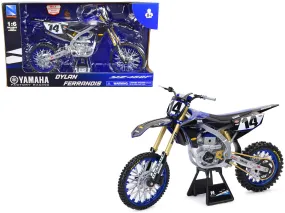 Yamaha YZ450F Motorcycle #14 Dylan Ferrandis Yamaha Factory Racing 1/6 Diecast Model by New Ray