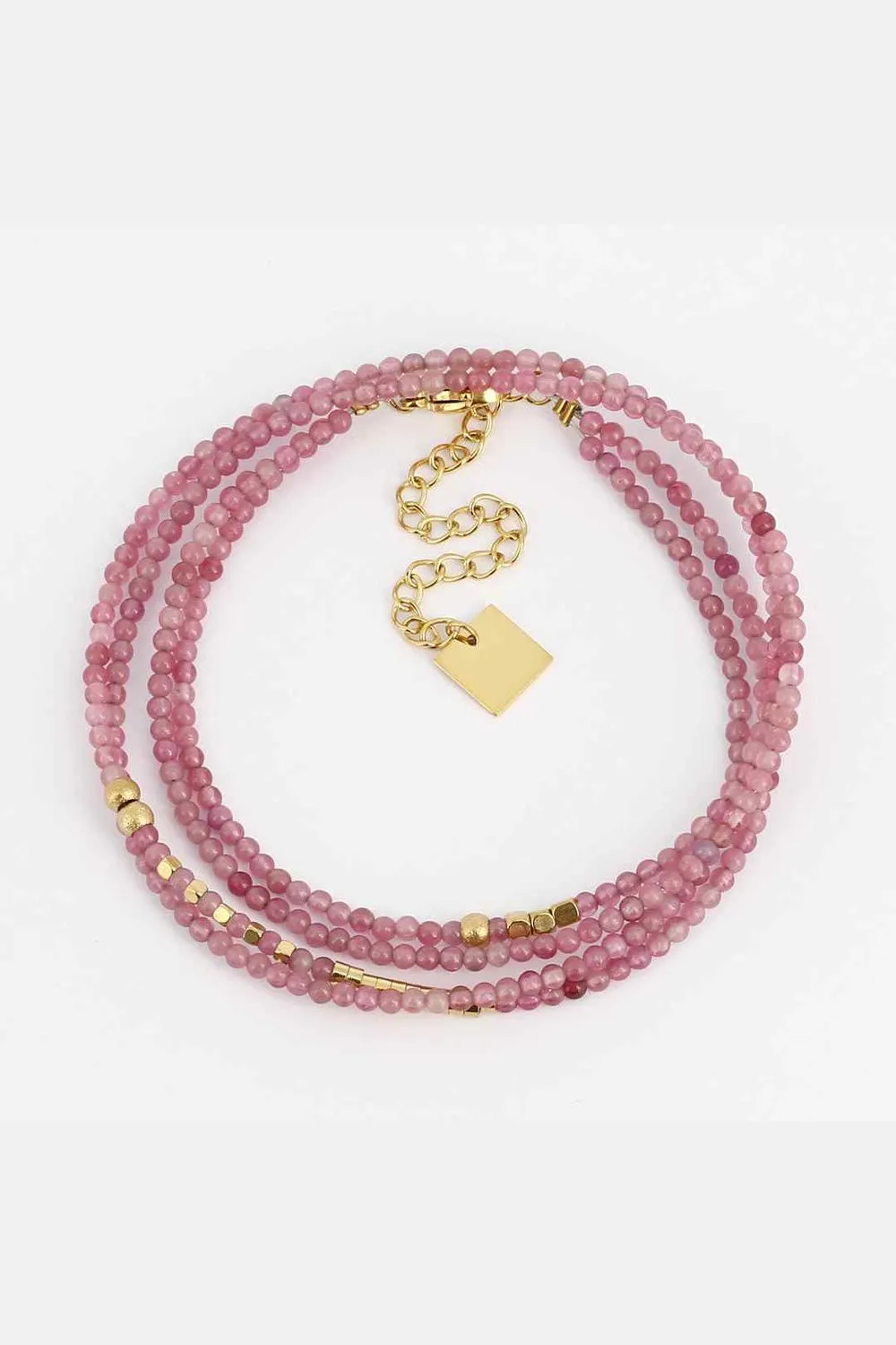 ZAG BIJOUX LINKS BRACELET PINK